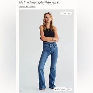 Free People We The Free Jayde Flare Jeans
